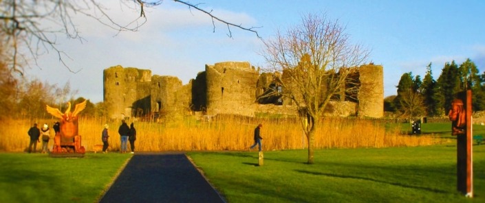Roscommon Castle in Autumn